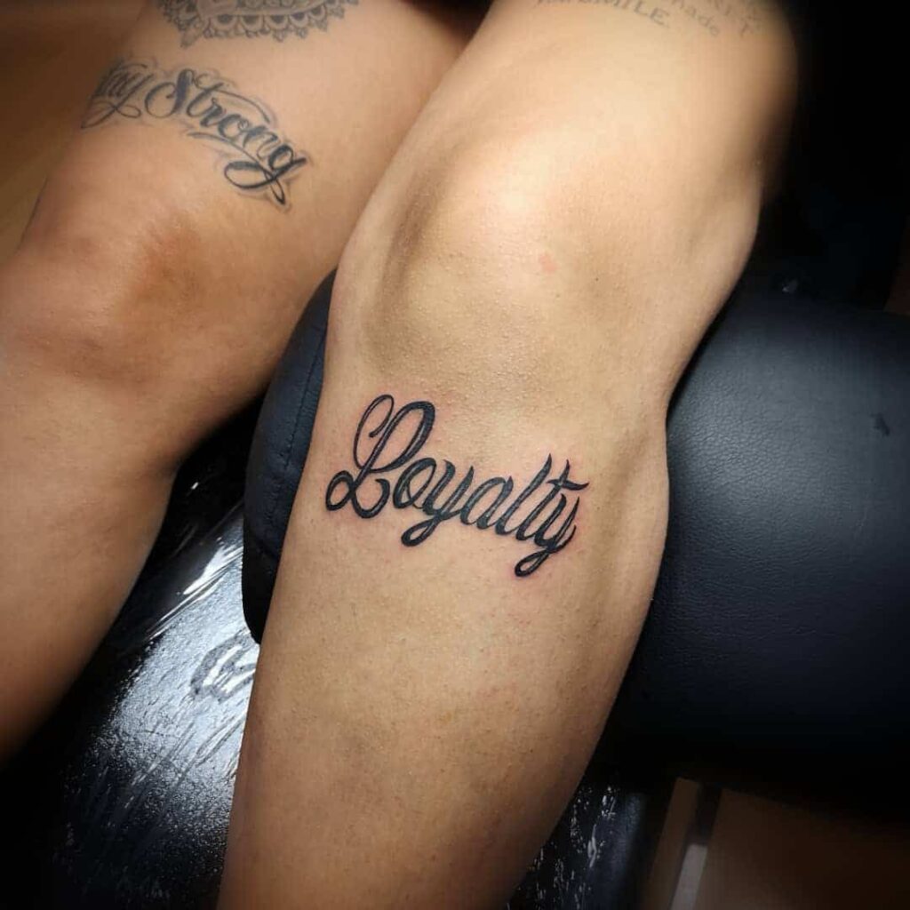 Loyalty Tattoos 99