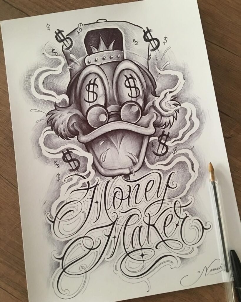 Money Tattoos 106