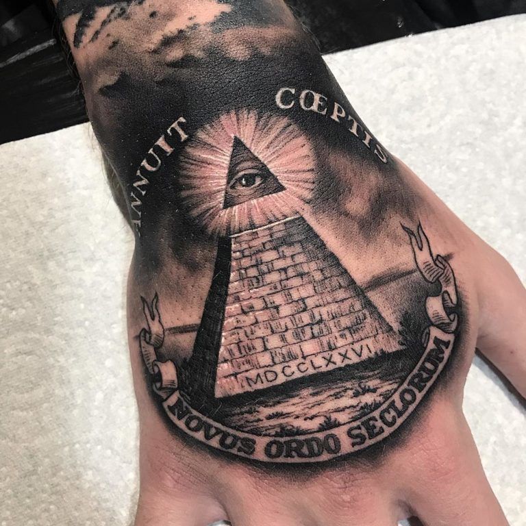 135 MindBlowing Pyramid Tattoos And Their Meaning  AuthorityTattoo