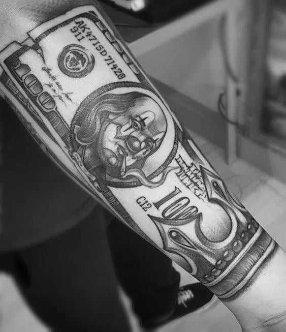 Money Tattoos 70