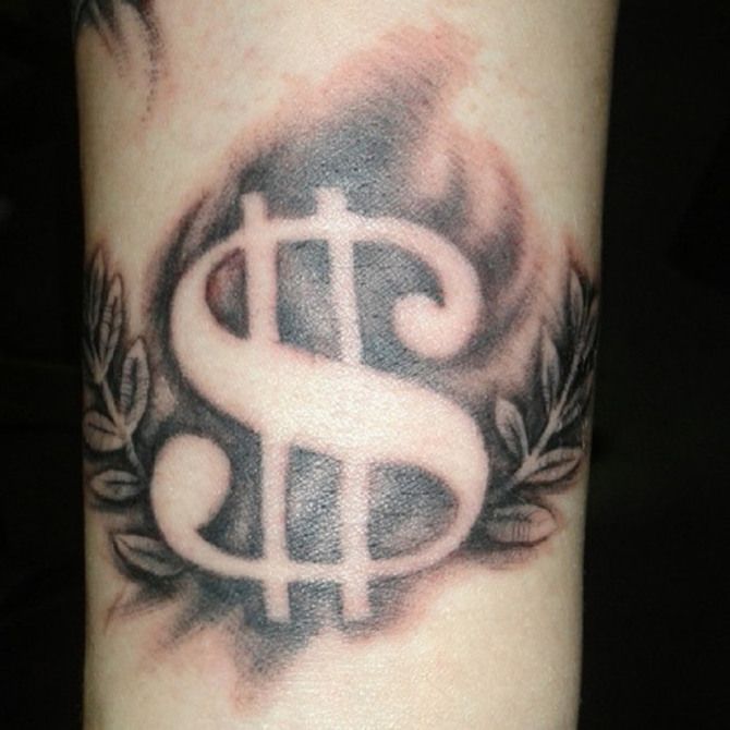 Money Tattoos 73