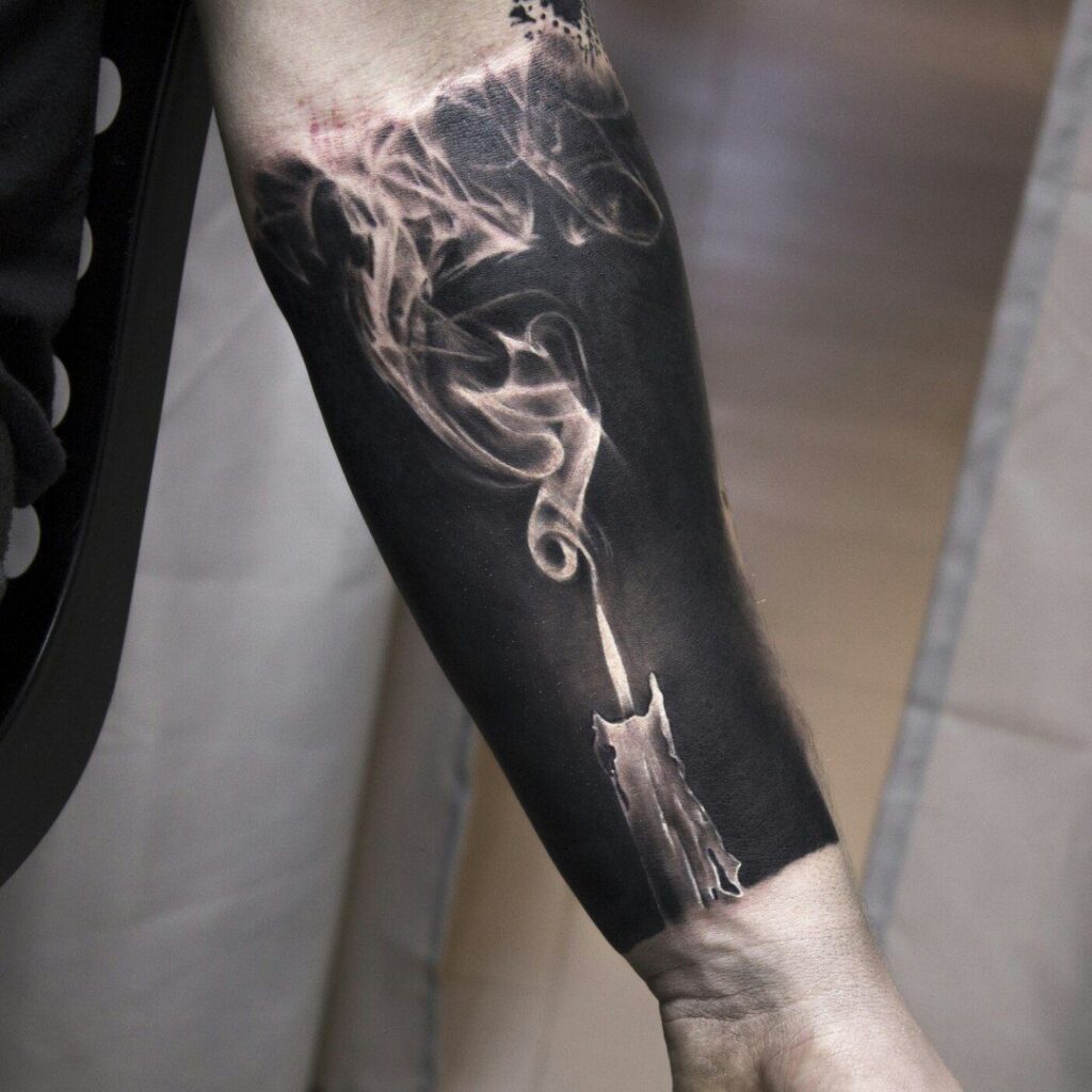 Smoke Tattoo  Etsy