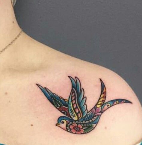 Swallow Tattoos 17
