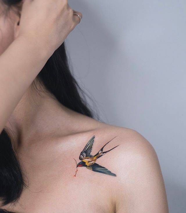 Swallow Tattoos 174