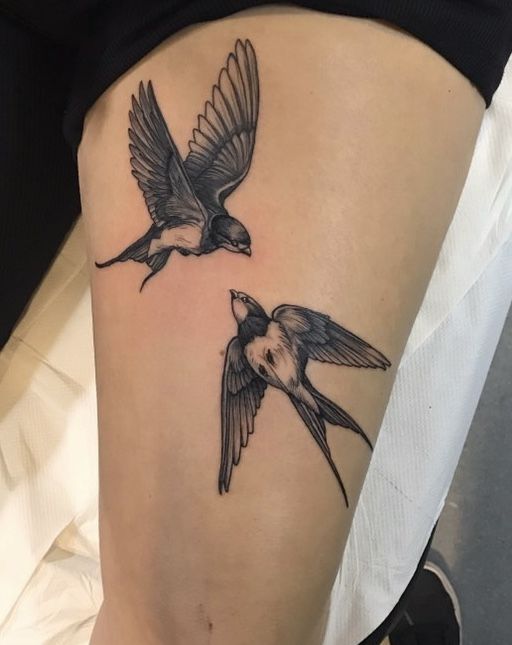 Swallow Tattoos 180