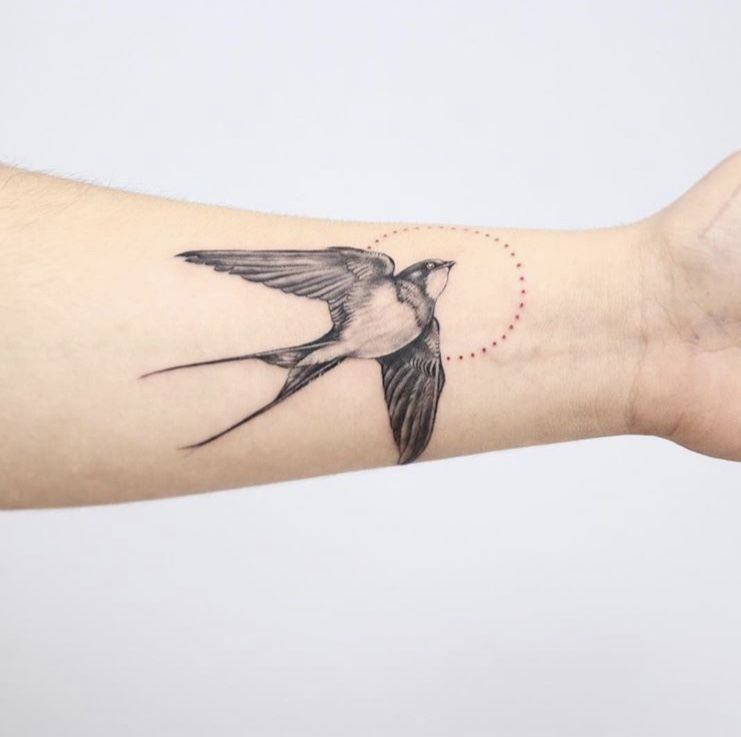 Swallow Tattoos 195