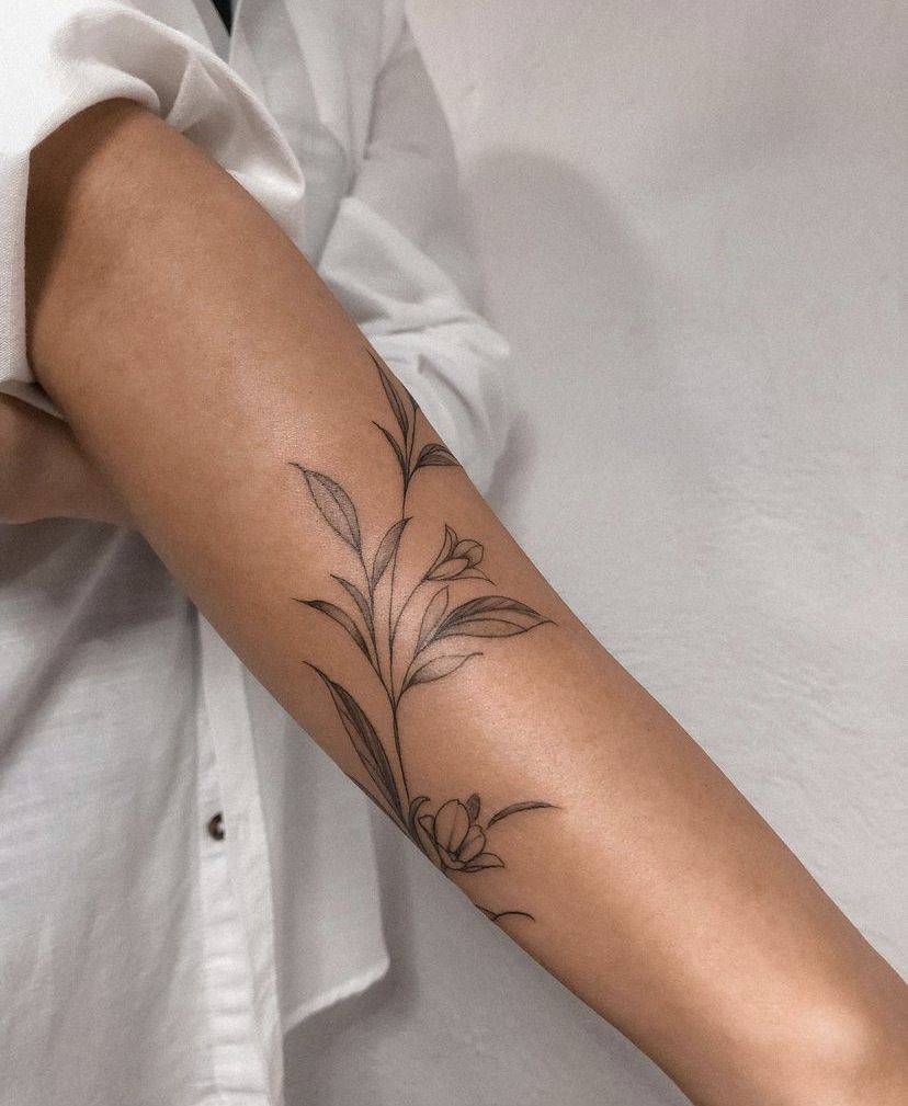 240+ Vine Tattoos For Guys and Females (2023)