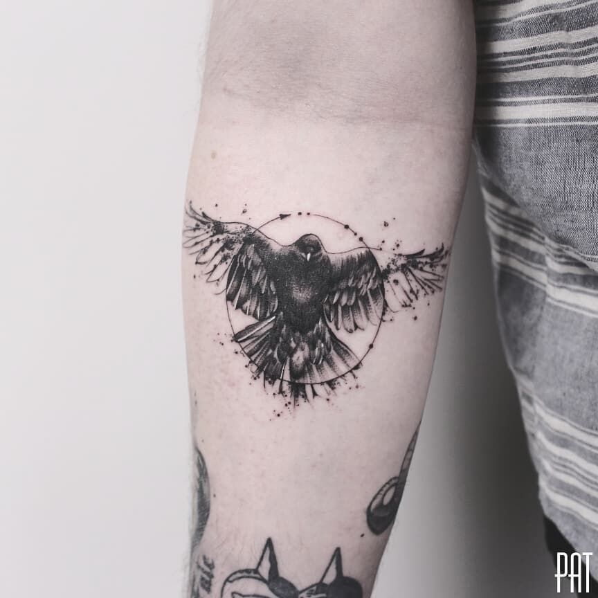 Crow Tattoos 107