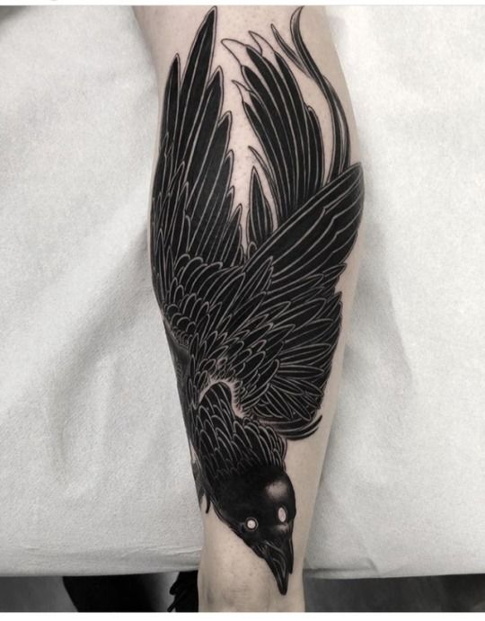 Crow Tattoos 111