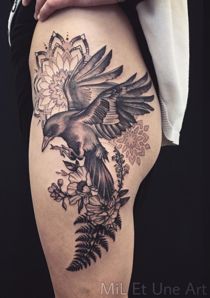 Crow Tattoos 118