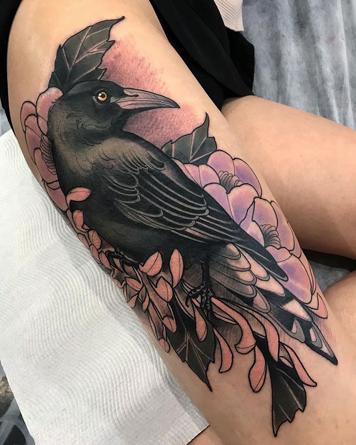 Crow Tattoos 119