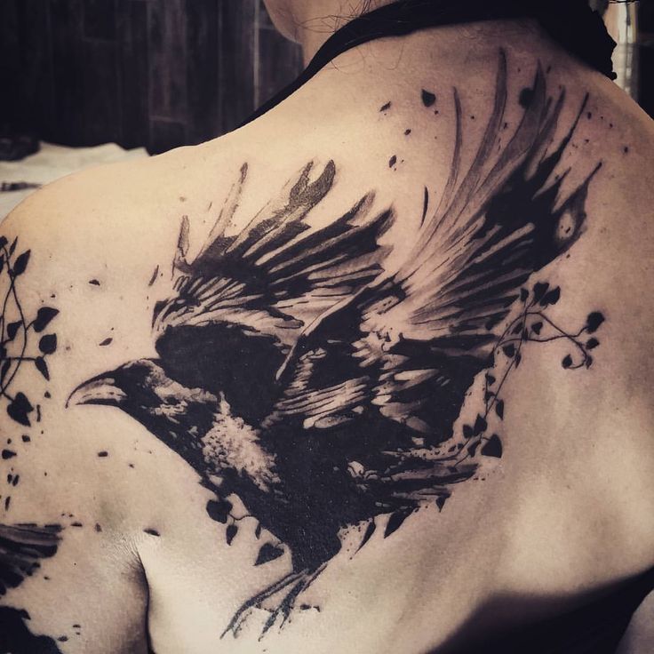 Crow Tattoos 120