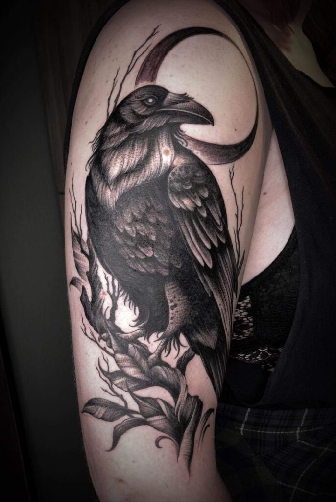 Crow Tattoos 122