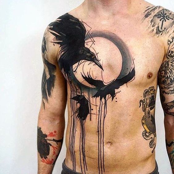Crow Tattoos 123