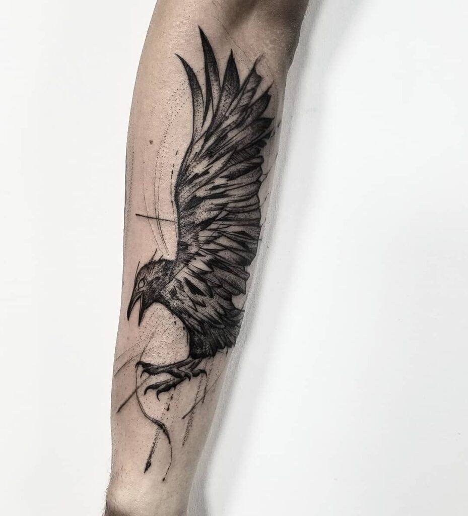 Crow Tattoos 128