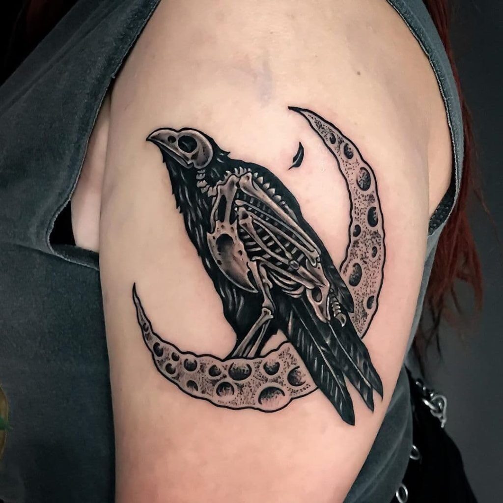 Crow Tattoos 134