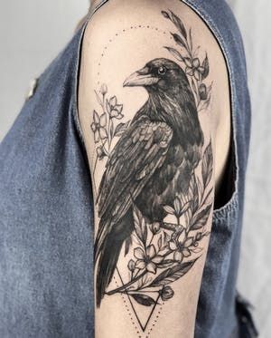Crow Tattoos 135