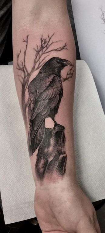 Crow Tattoos 139