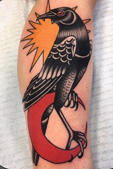 Crow Tattoos 145
