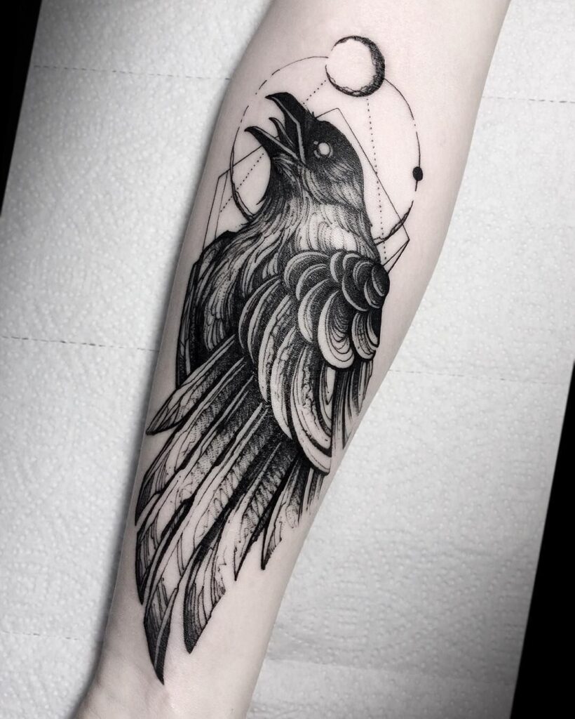 Crow Tattoos 147