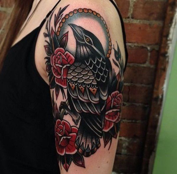 Crow Tattoos 154