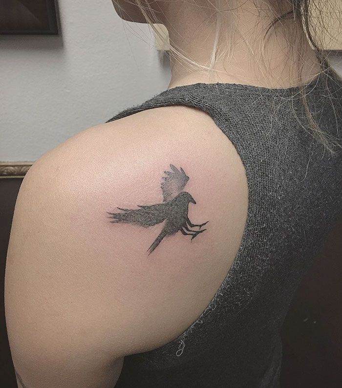 Crow Tattoos 156