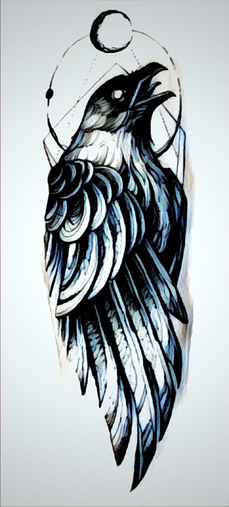 Crow Tattoos 163