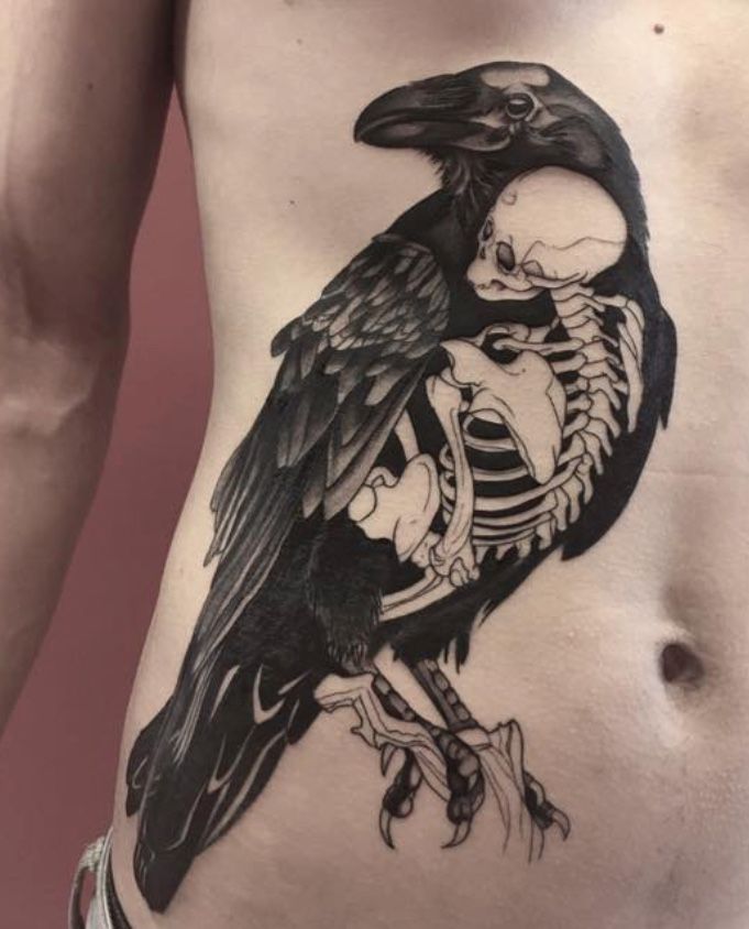 Crow Tattoos 164