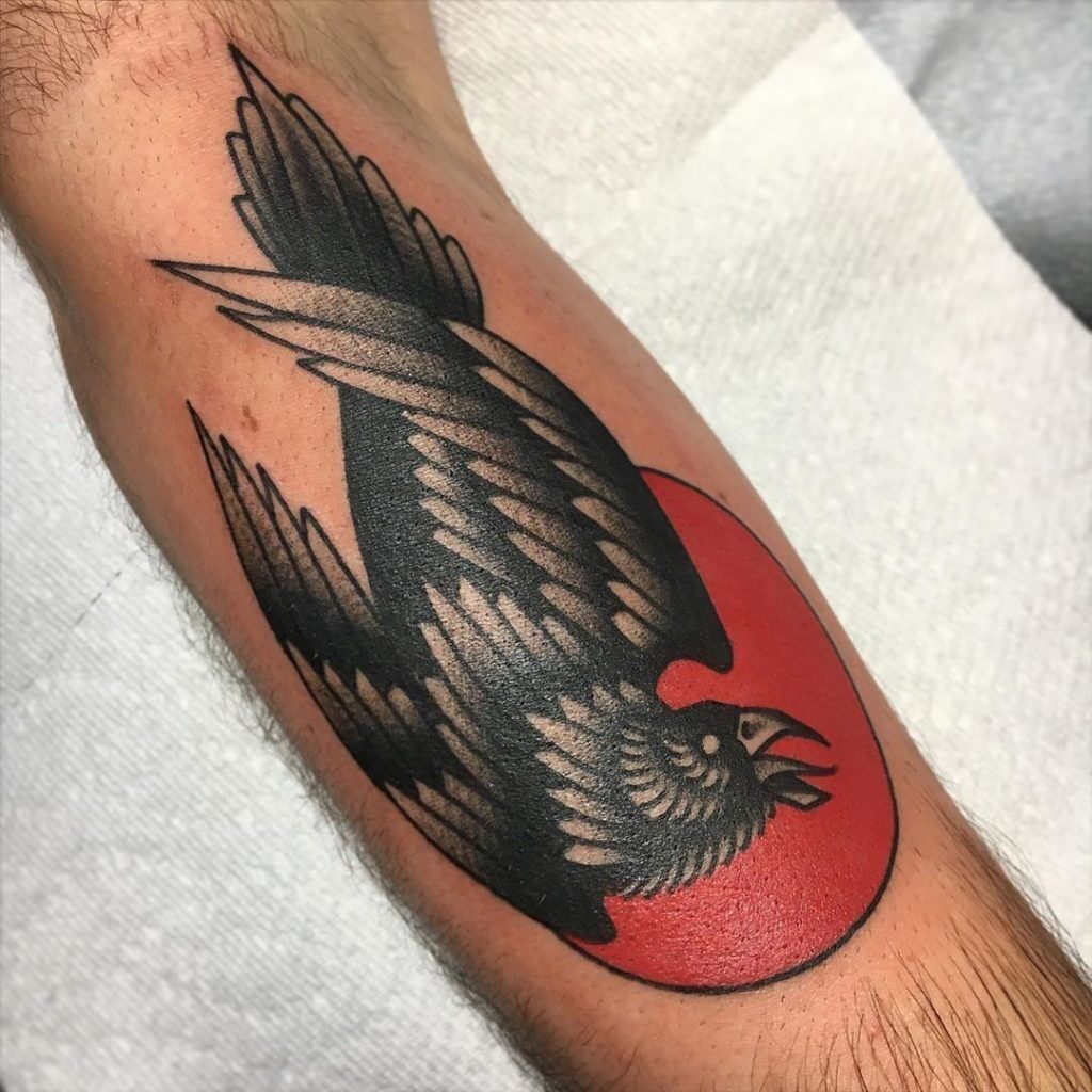 Crow Tattoos 17
