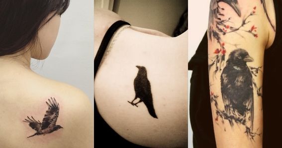 Crow Tattoos 174