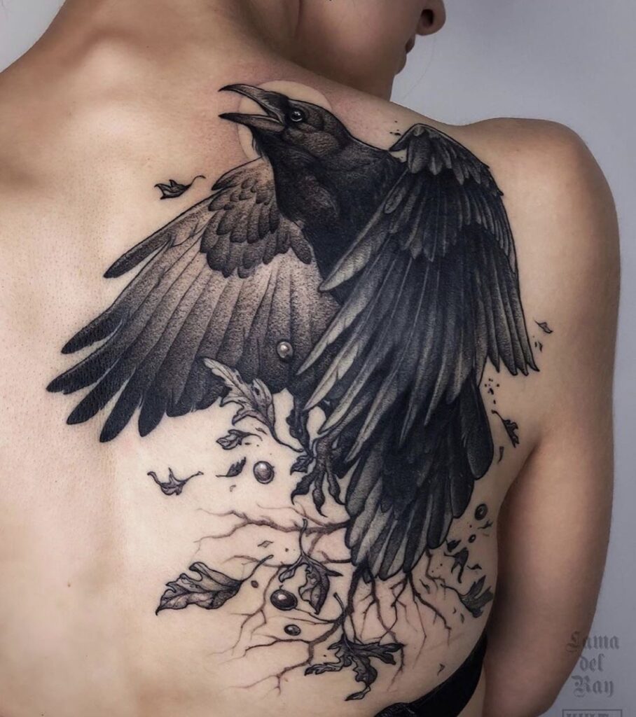 Crow Tattoos 3