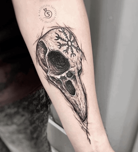 Crow Tattoos 3