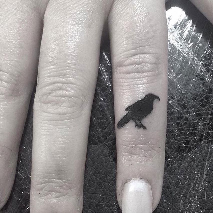 Crow Tattoos 37