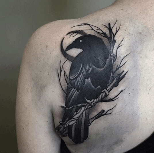 Crow Tattoos 4