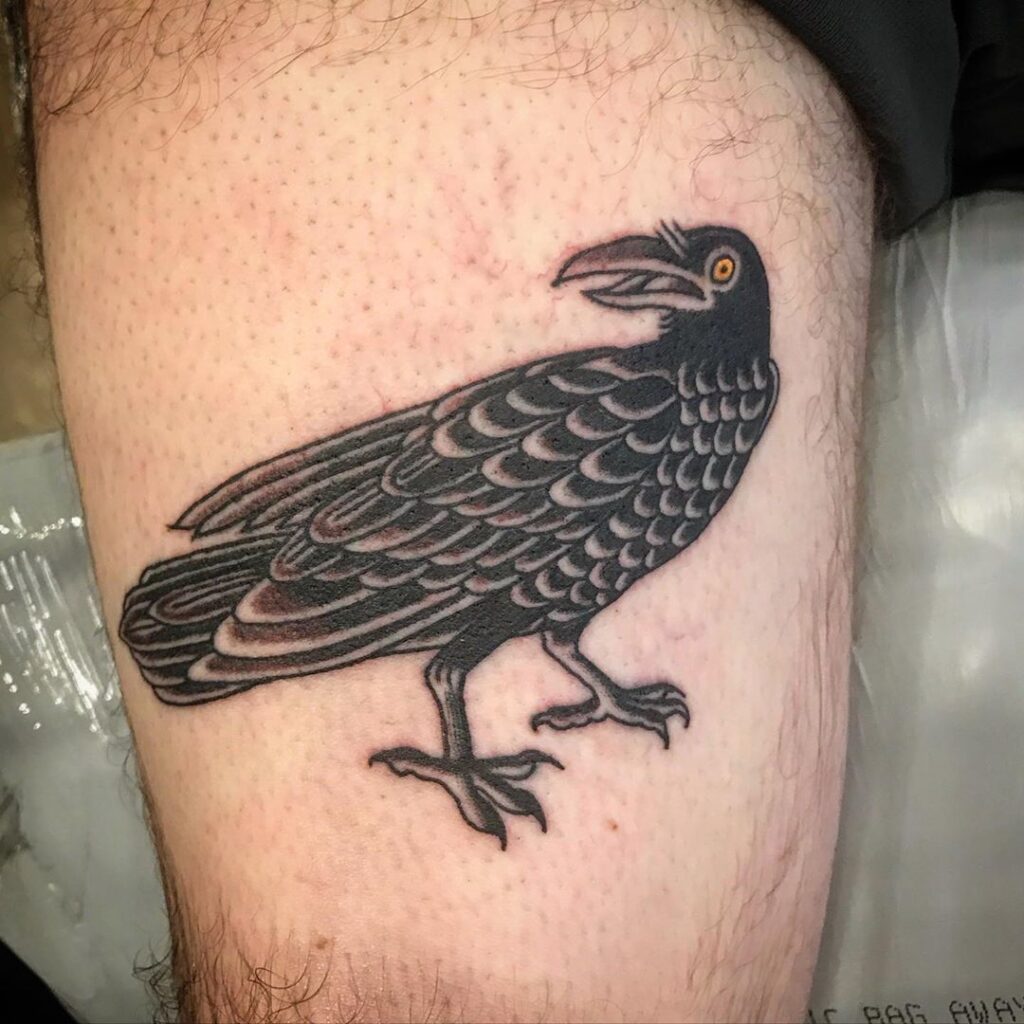 Crow Tattoos 46