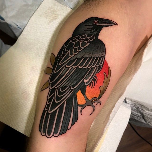 Crow Tattoos 5