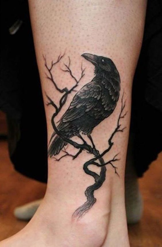 Crow Tattoos 51