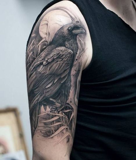 Crow Tattoos 53