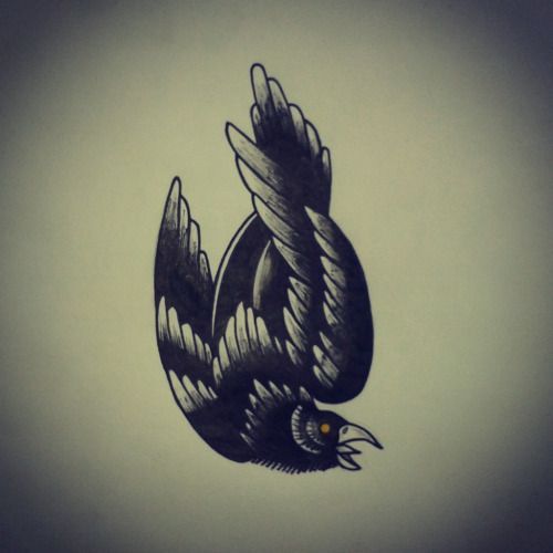 Crow Tattoos 55