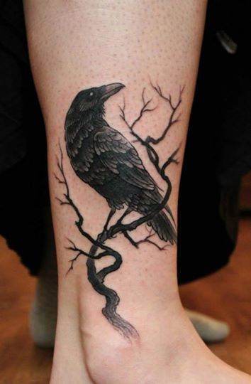 Crow Tattoos 57