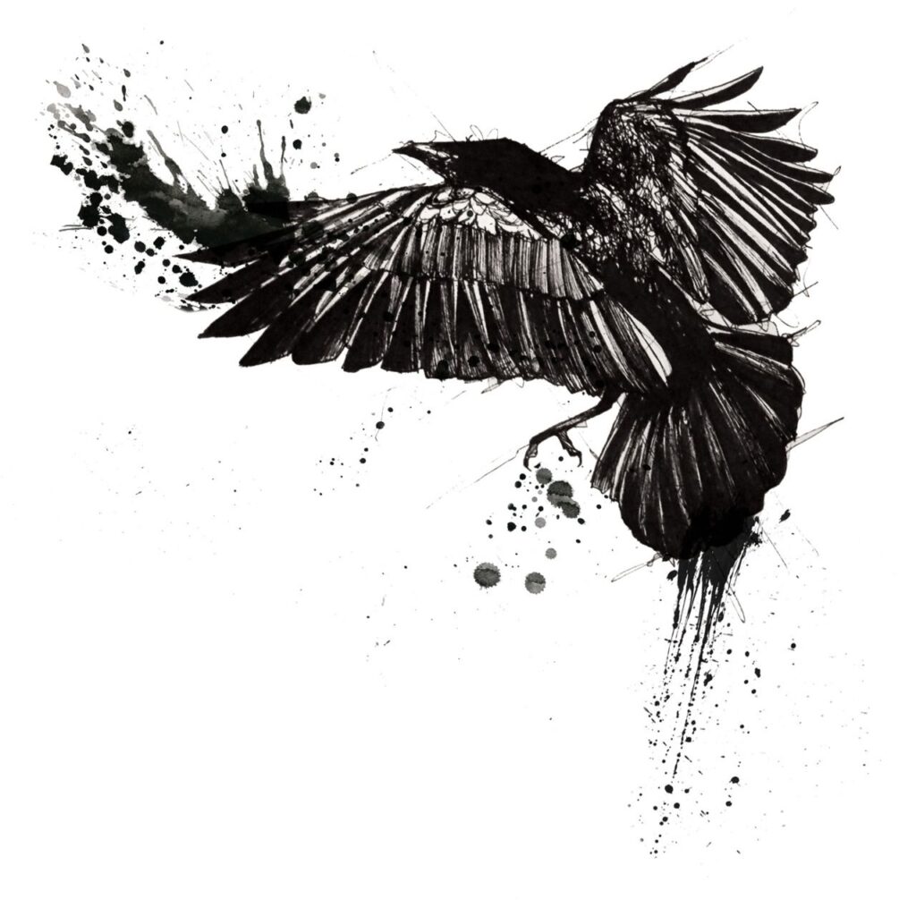 Crow Tattoos 61