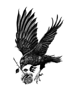 Crow Tattoos 66