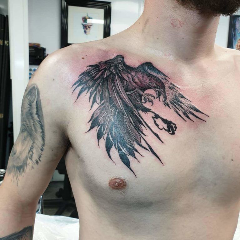 Crow Tattoos 70