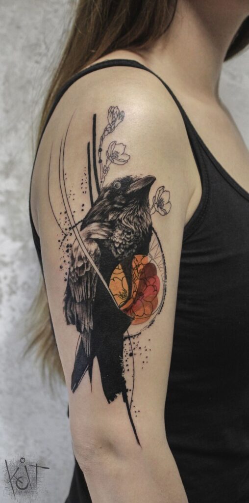 Crow Tattoos 72