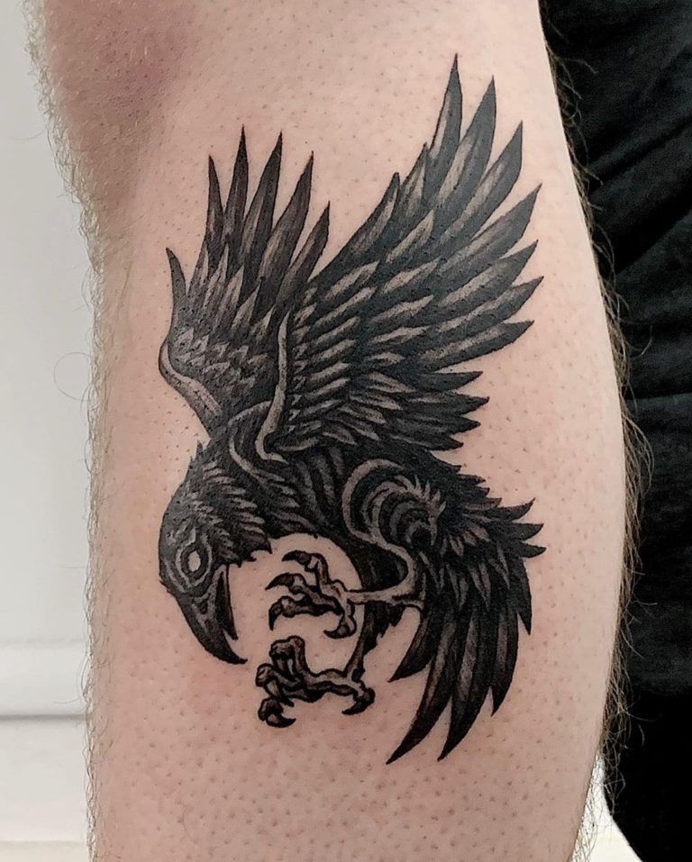Crow Tattoos 73
