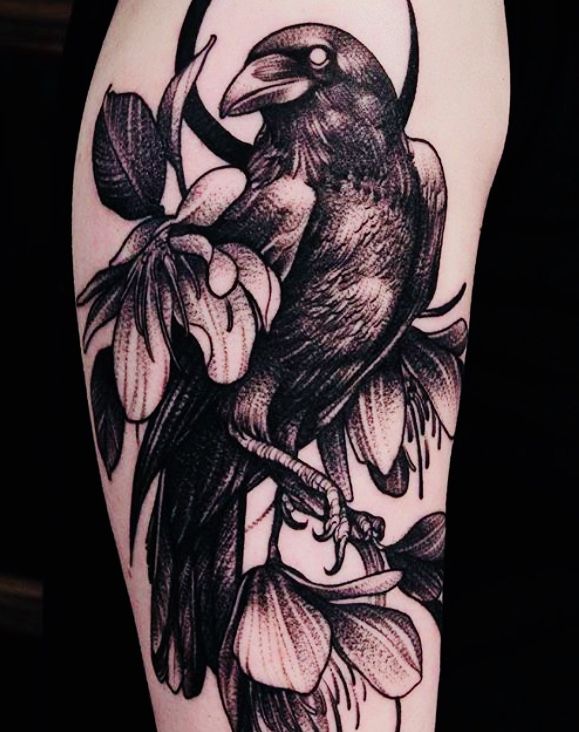 Crow Tattoos 8