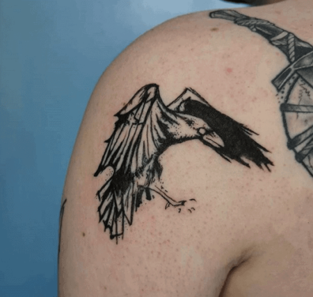 210+ Coolest Crow Tattoos Ideas With Meanings (2022) - TattoosBoyGirl