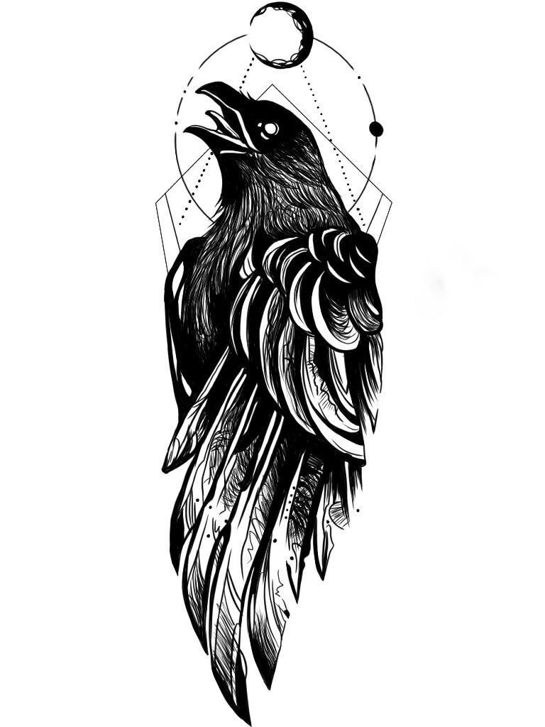 Crow Tattoos 96