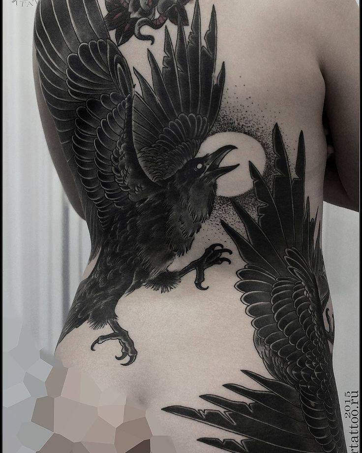Crow Tattoos 98