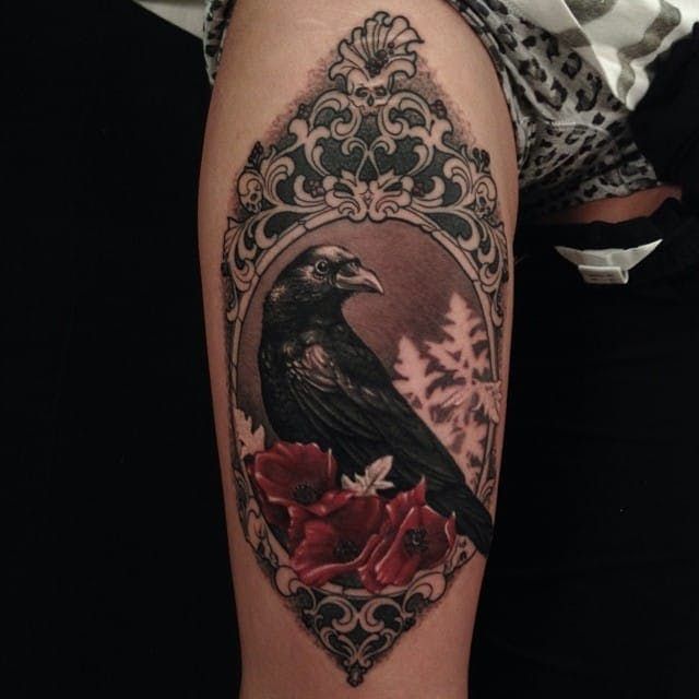 Crow Tattoos 99